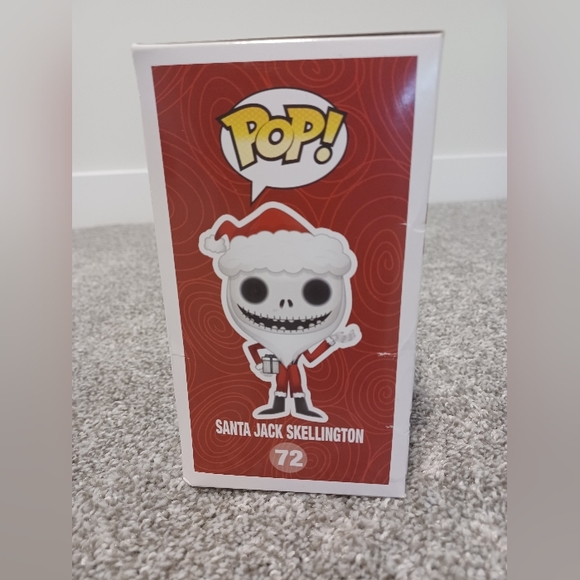 Santa Jack Skellington Funko Pop #72 Vinyl Figure - Picture 2 of 5